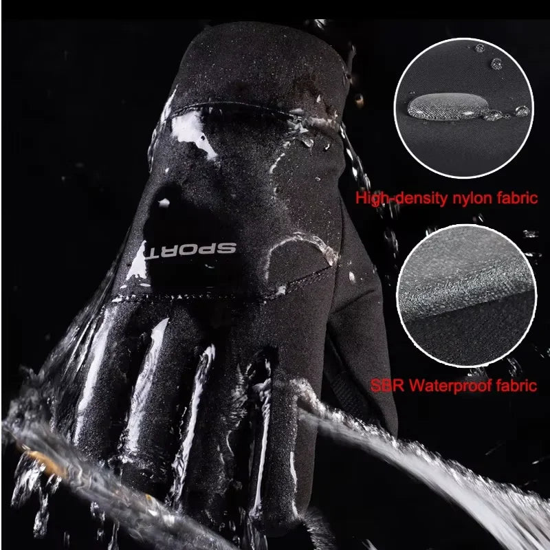 Gants thermiques tactiles de sport – Paume antidérapante – vue 2 | Les Secrets de Léa