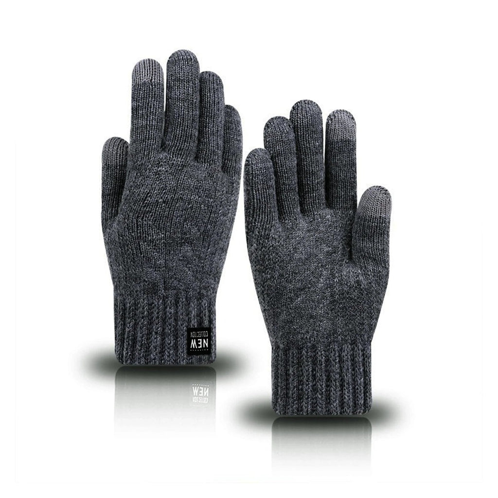 Gants tricotés doublés polaire – Écran tactile, femme