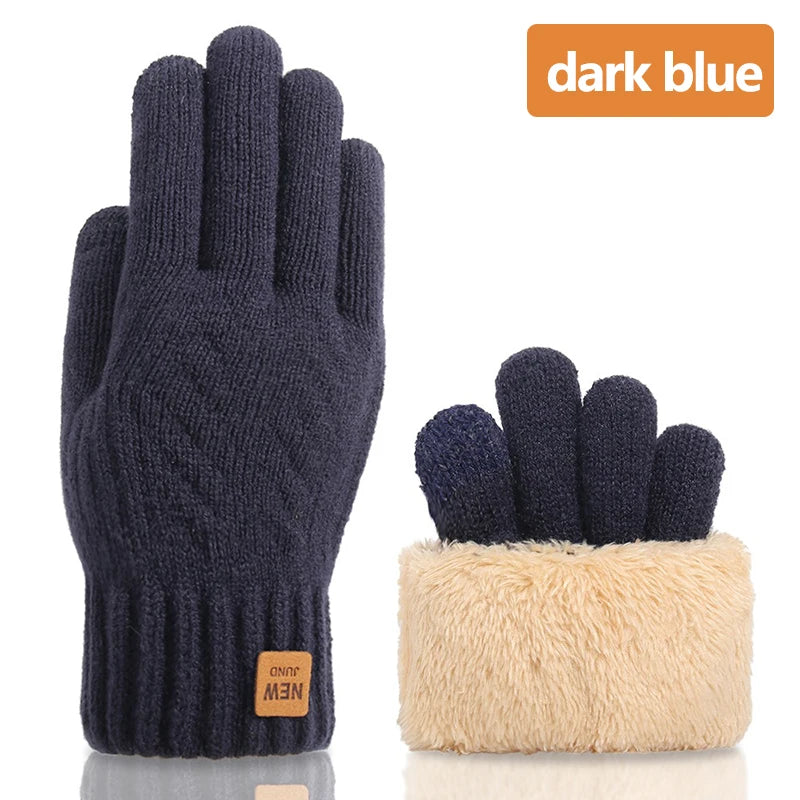 Gants tricotés doublés polaire – Écran tactile, femme – vue 12 | Les Secrets de Léa