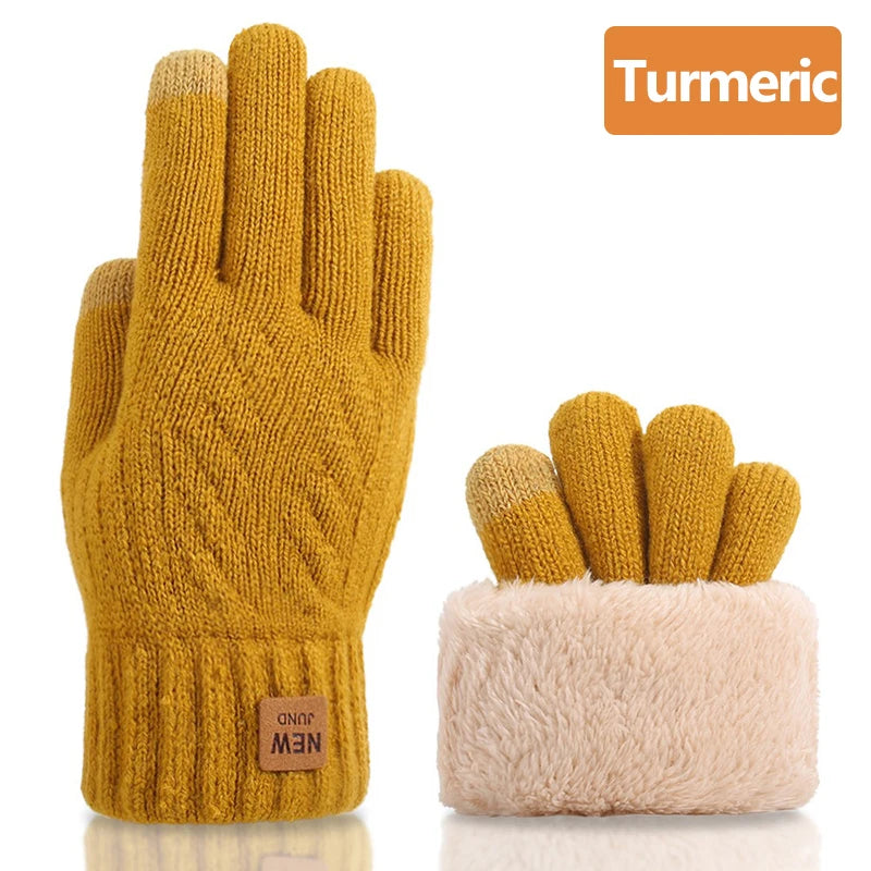 Gants tricotés doublés polaire – Écran tactile, femme – vue 20 | Les Secrets de Léa