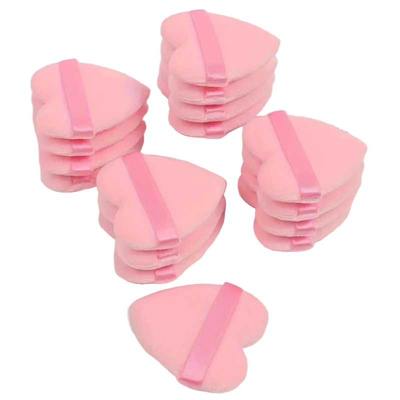 Velvet Powder Puffs – Packs of 10 to 50