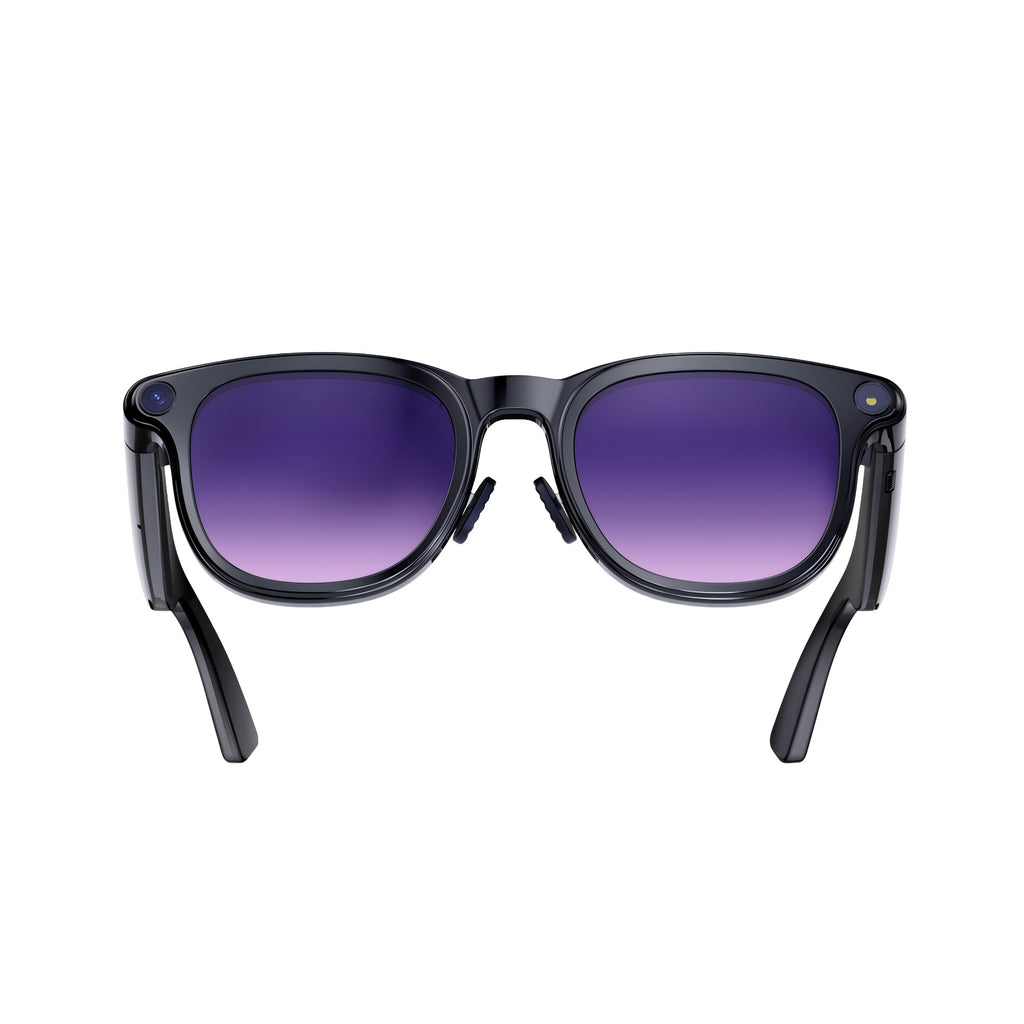 Lunettes connectées intelligentes – Caméra 800W, Bluetooth