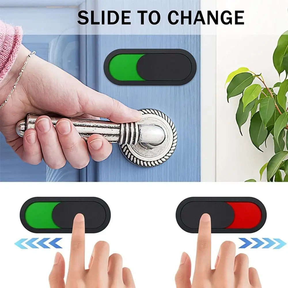 Indicateur coulissant libre / occupé pour porte – 10 cm – vue 2 | Les Secrets de Léa