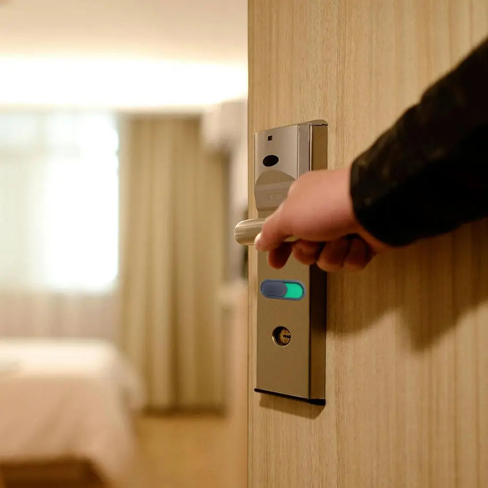 Indicateur coulissant libre / occupé pour porte – 10 cm – vue 6 | Les Secrets de Léa