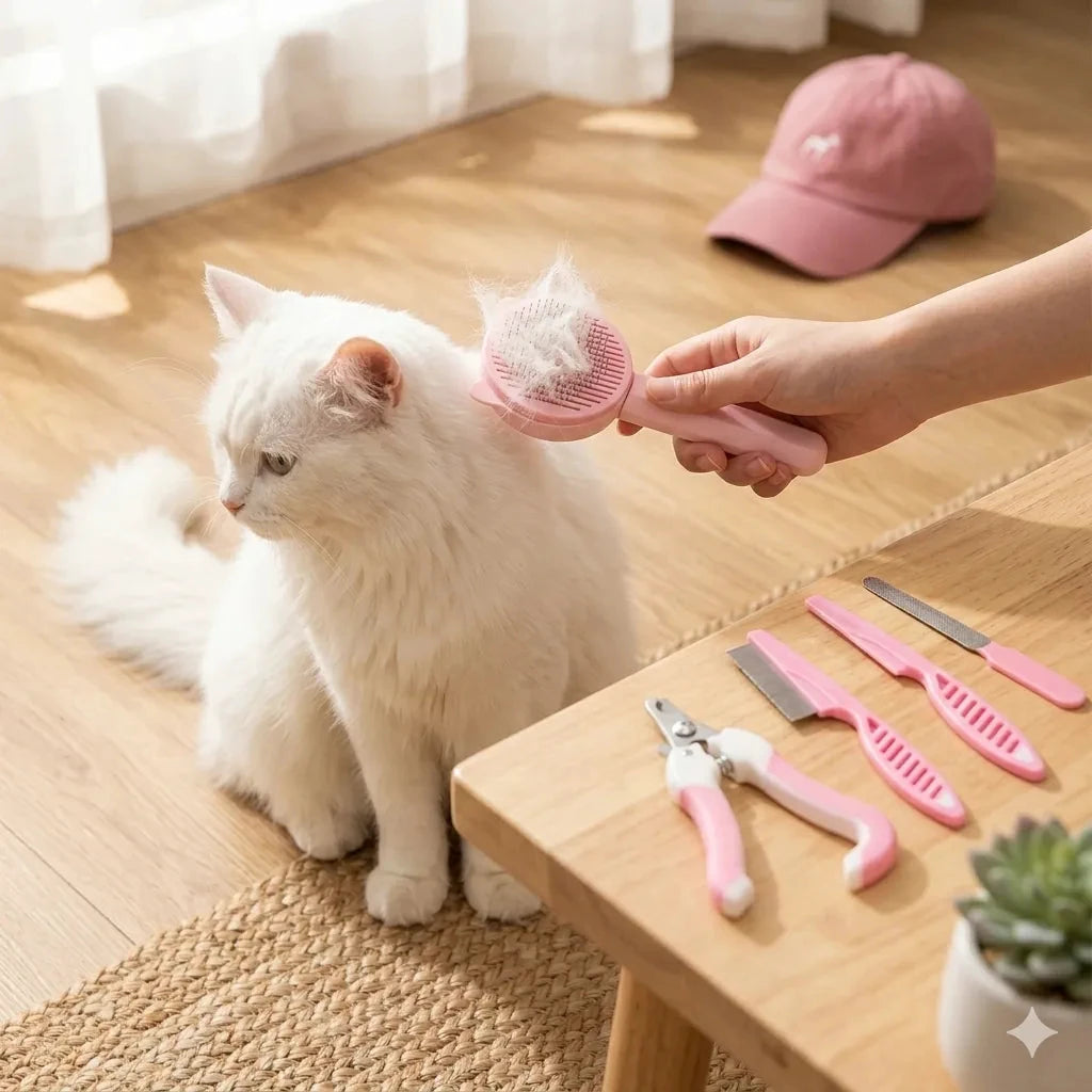 Kit de toilettage pour chats et petits animaux – 7 en 1 - LSDLBoutique