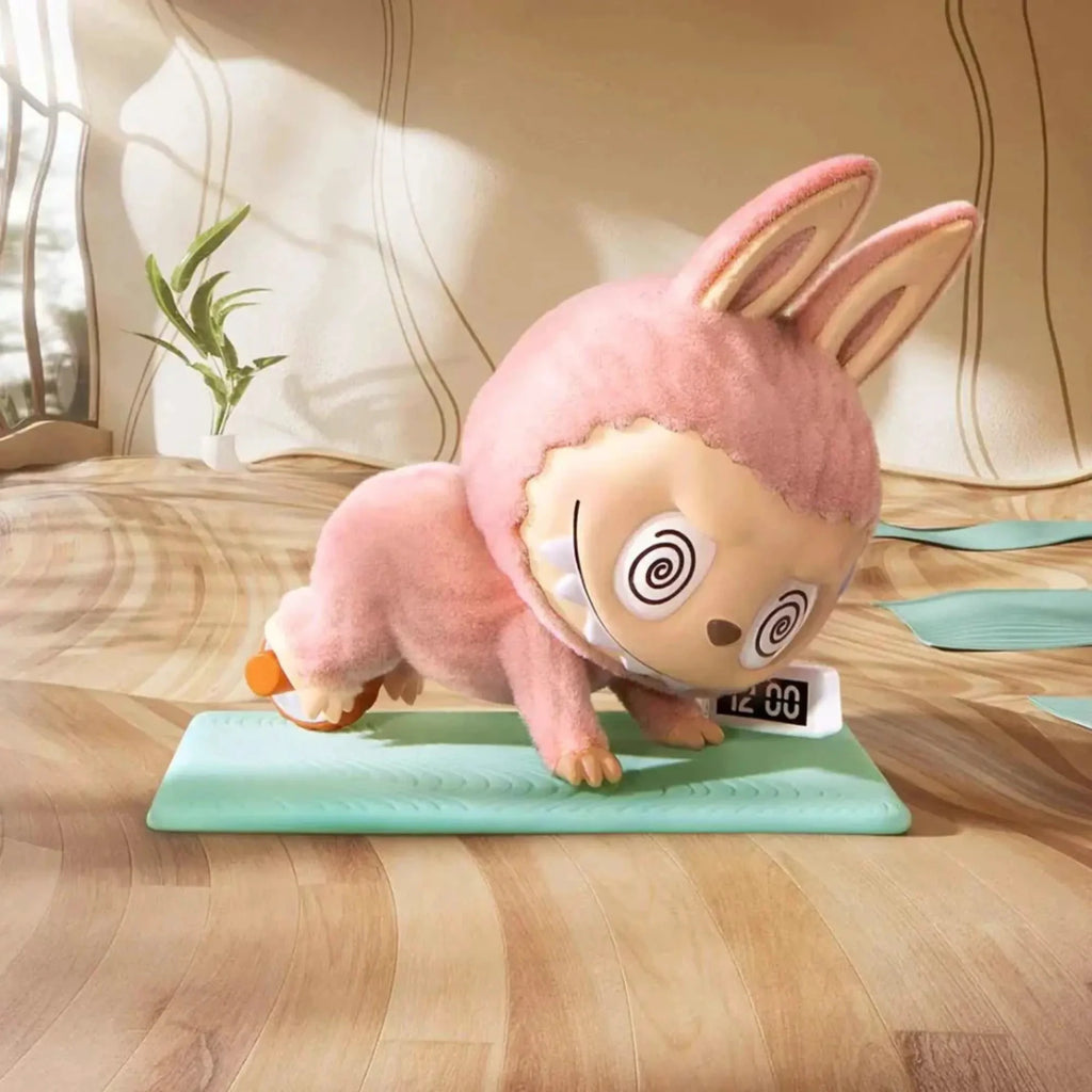 POP MART – Figurines The Monsters Lazy Yoga Labubu – Blind box - LSDLBoutique