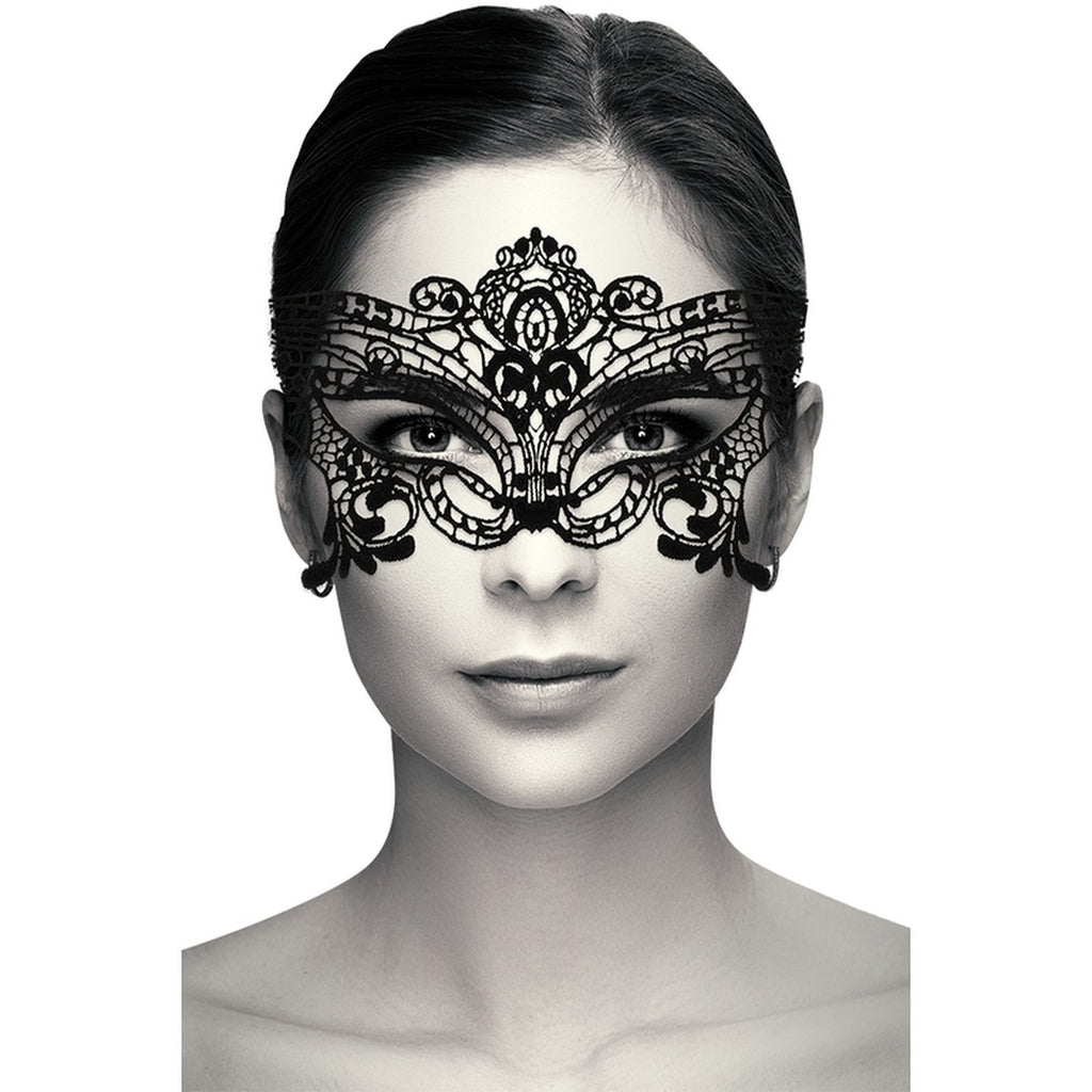 Masque en dentelle Venezia noir – Coquette