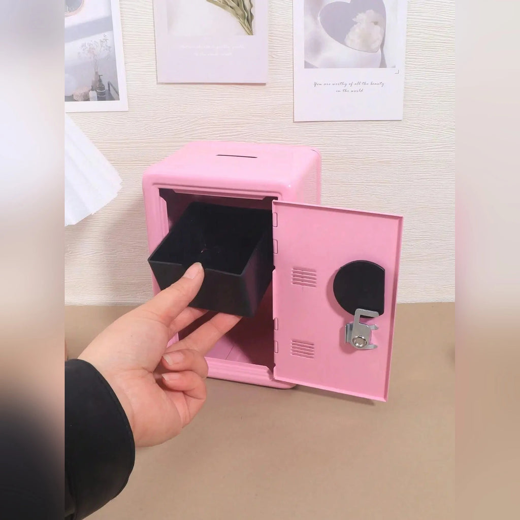 Mini coffre à code et clé en métal – 18 cm – vue 7 | Les Secrets de Léa