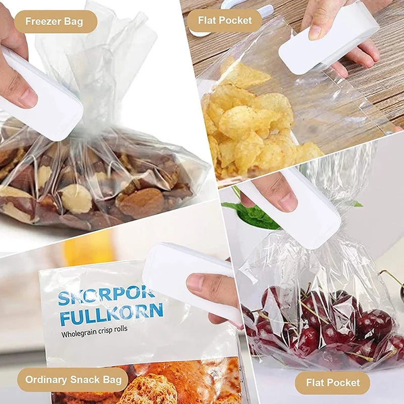 Mini soudeuse de sachets portable à piles – vue 3 | Les Secrets de Léa