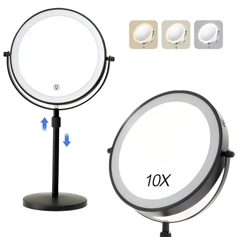 Miroir lumineux 8 pouces – Grossissement 10× – vue 7 | Les Secrets de Léa