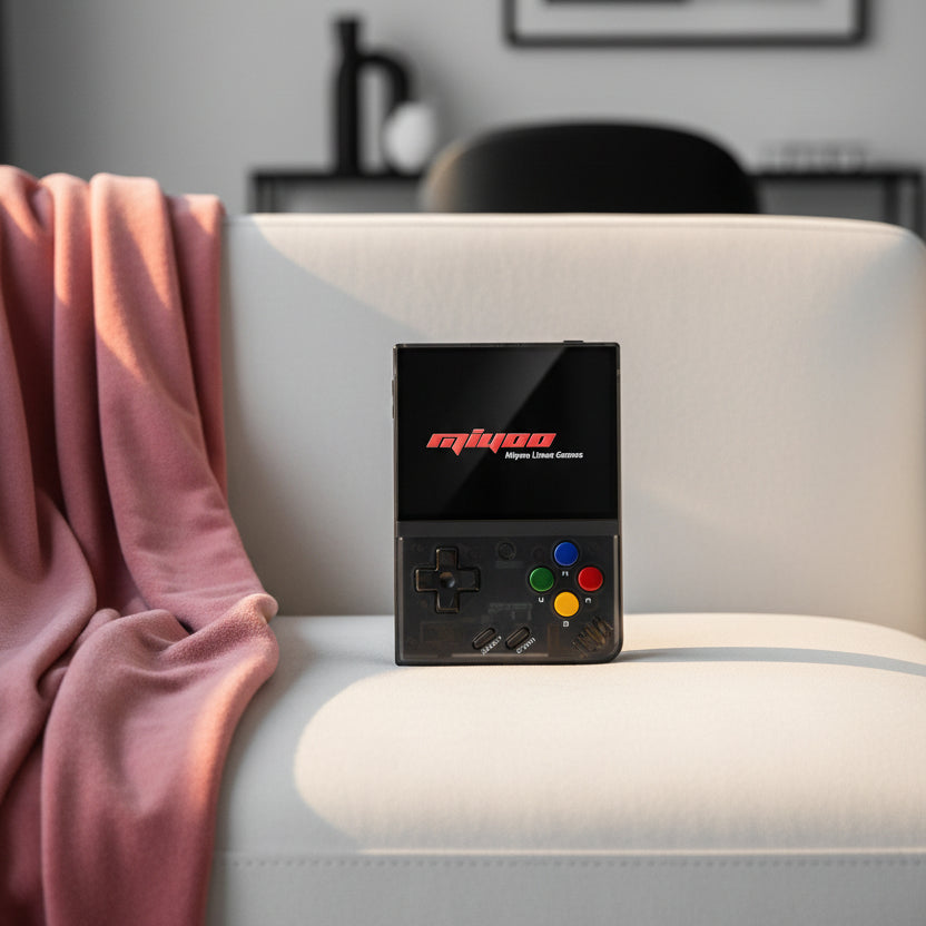 Console de jeu rétro portable écran 3.5 IPS – Miyoo Mini Plus | Les Secrets de Léa