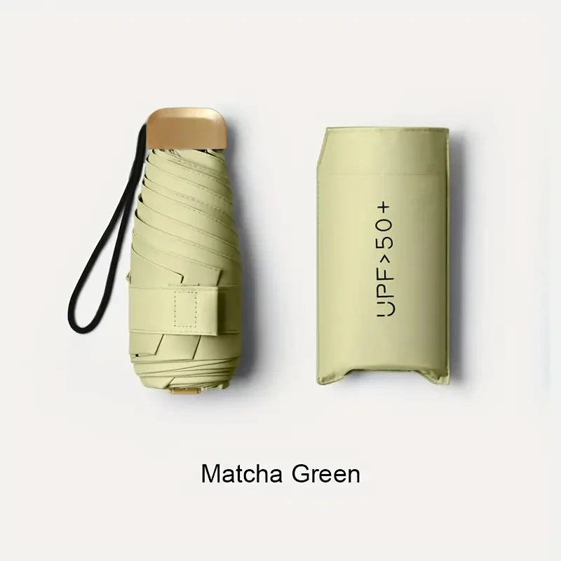 Ombrelle parapluie mini 5 plis UPF 50+ – 9 coloris – vue 11 | Les Secrets de Léa