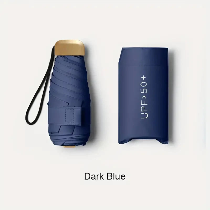Ombrelle parapluie mini 5 plis UPF 50+ – 9 coloris – vue 14 | Les Secrets de Léa
