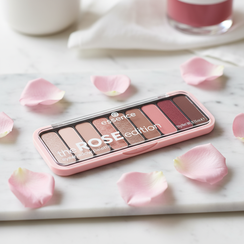 Palette d'ombres à paupières – The Rose Edition – Essence