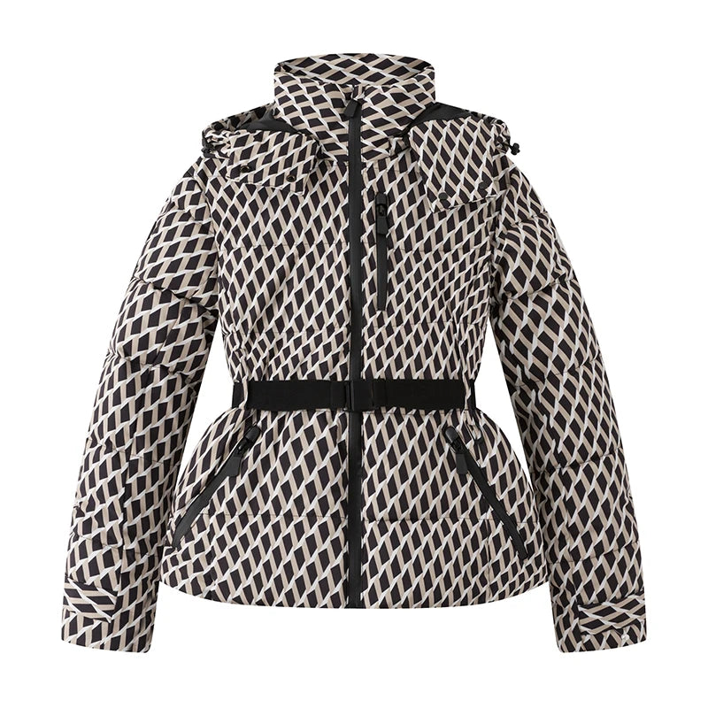 Parka matelassée à capuche et ceinture – 5 coloris – vue 2