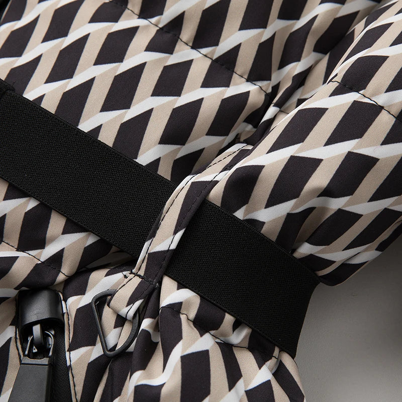 Parka matelassée à capuche et ceinture – 5 coloris – vue 6