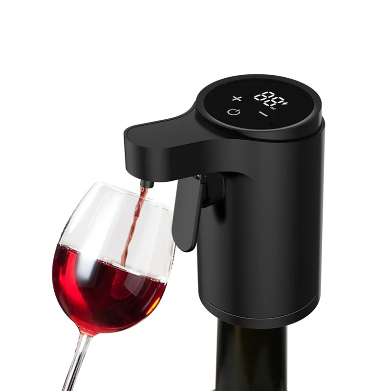 Pompe à vin électrique aérateur automatique verseur | Les Secrets de Léa