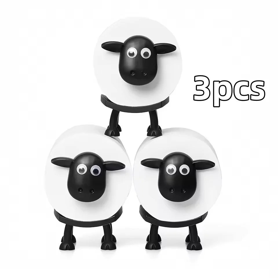 Porte-rouleau papier toilette mouton – 1 ou 3 – vue 6 | Les Secrets de Léa