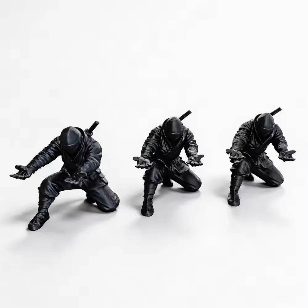 Porte-stylo ninja imprimé en 3D – Déco de bureau – vue 6 | Les Secrets de Léa