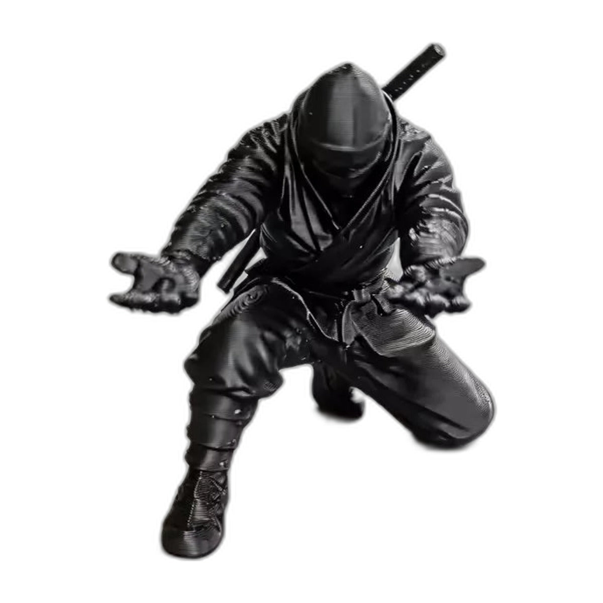 Packshot – Porte-stylo ninja imprimé en 3D – Déco de bureau