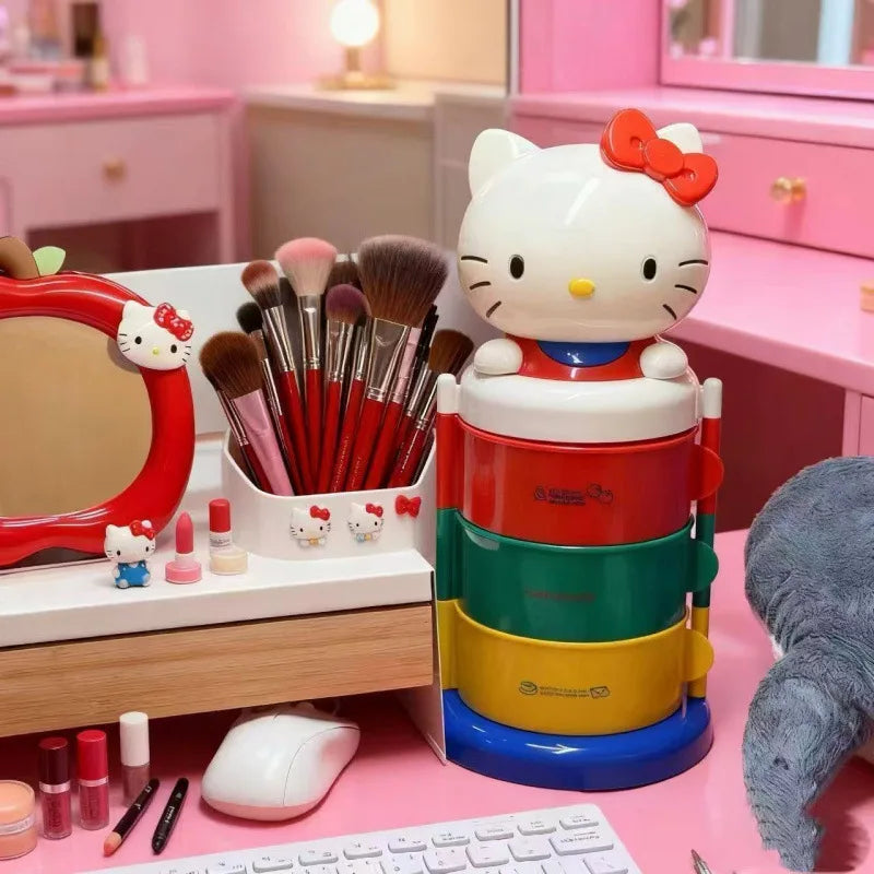 Rangement rotatif chat – Trois étages, bureau ou voiture – vue 3 | Les Secrets de Léa