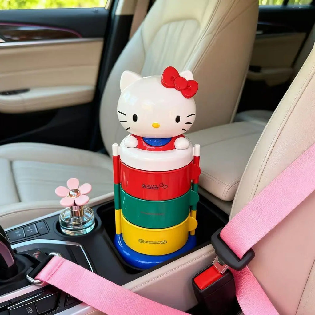 Rangement rotatif chat – Trois étages, bureau ou voiture – vue 4 | Les Secrets de Léa