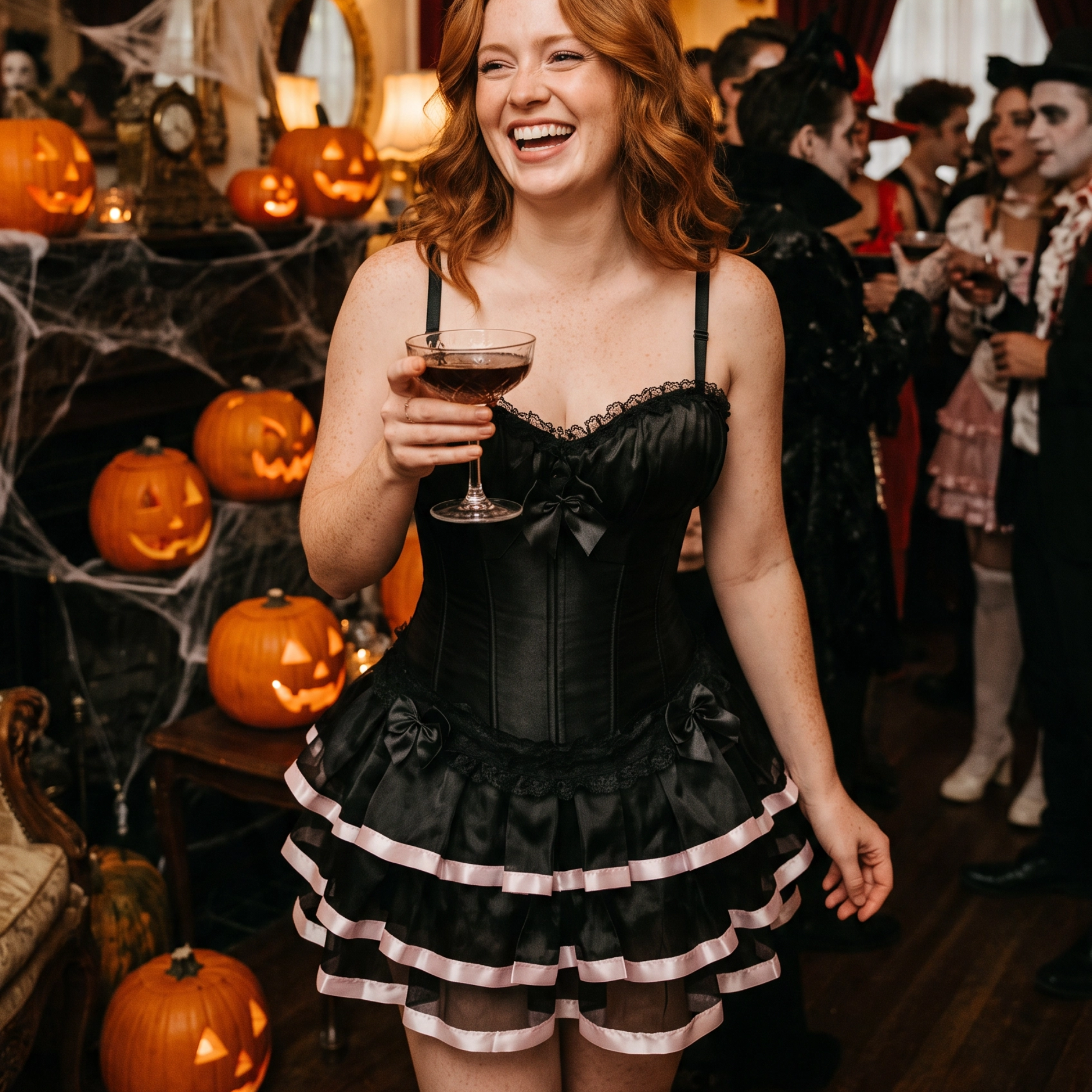 Korsettkleid mit Trägern und Rock – Auch in Großen Größen erhältlich