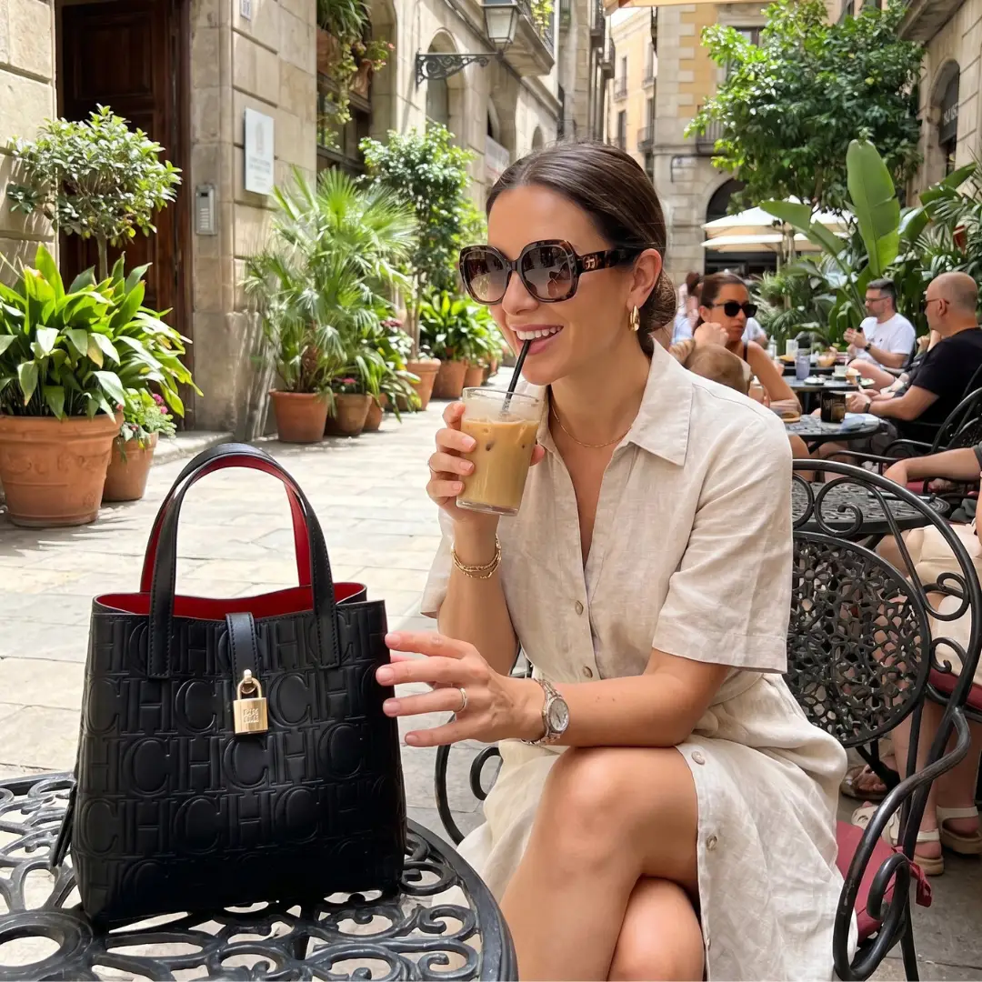 Sac cabas en PU embossé – Casual Tote - LSDLBoutique