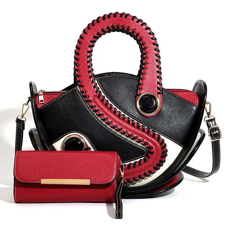 Sac à main en simili cuir tressé – Six coloris | Les Secrets de Léa