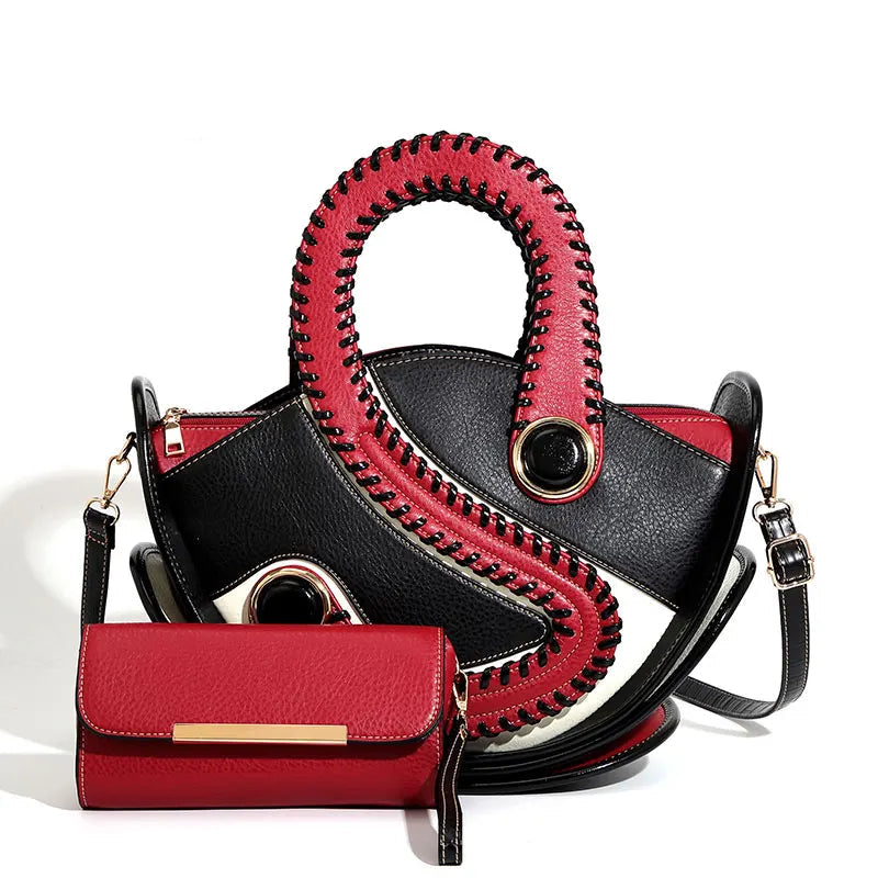 Sac à main en simili cuir tressé – Six coloris – vue 11 | Les Secrets de Léa