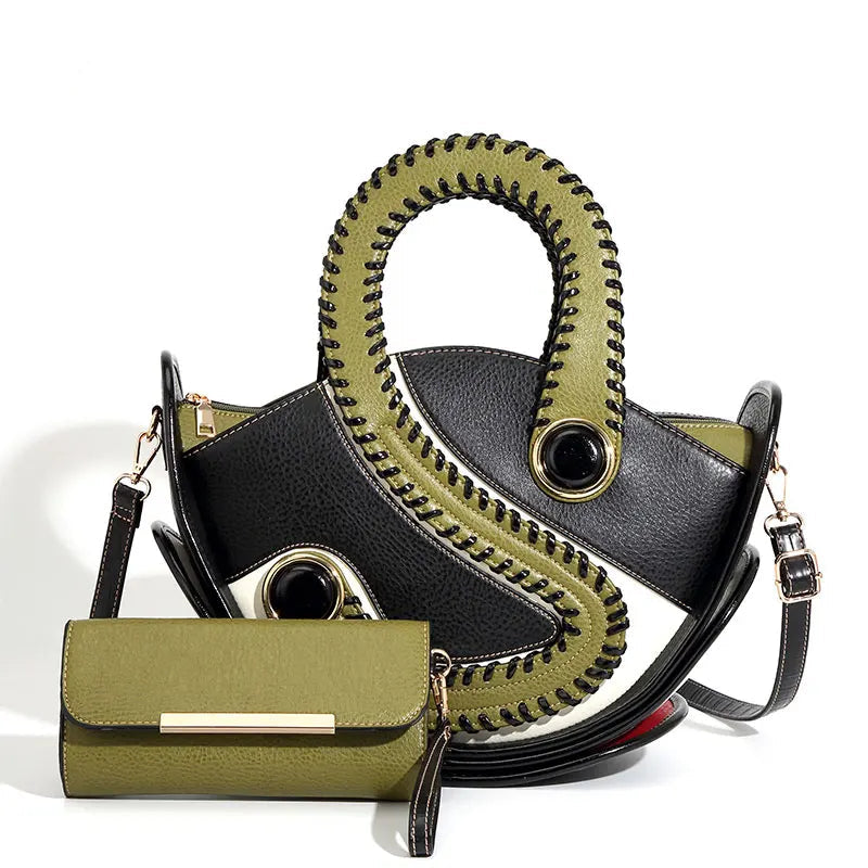 Sac à main en simili cuir tressé – Six coloris – vue 12 | Les Secrets de Léa