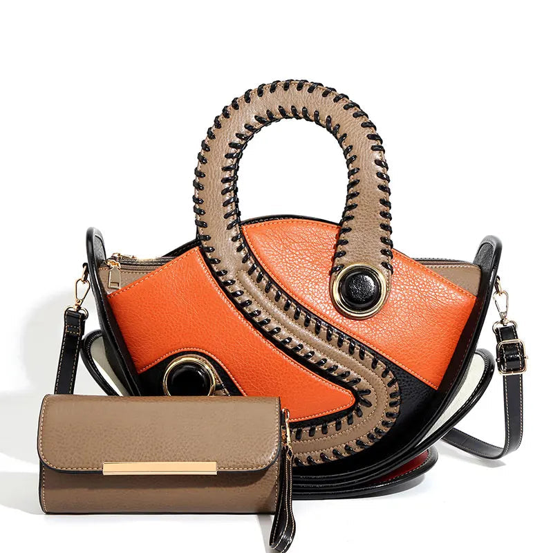 Sac à main en simili cuir tressé – Six coloris – vue 9 | Les Secrets de Léa