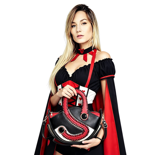 Handtasche aus geflochtenem Kunstleder – Sechs Farben
