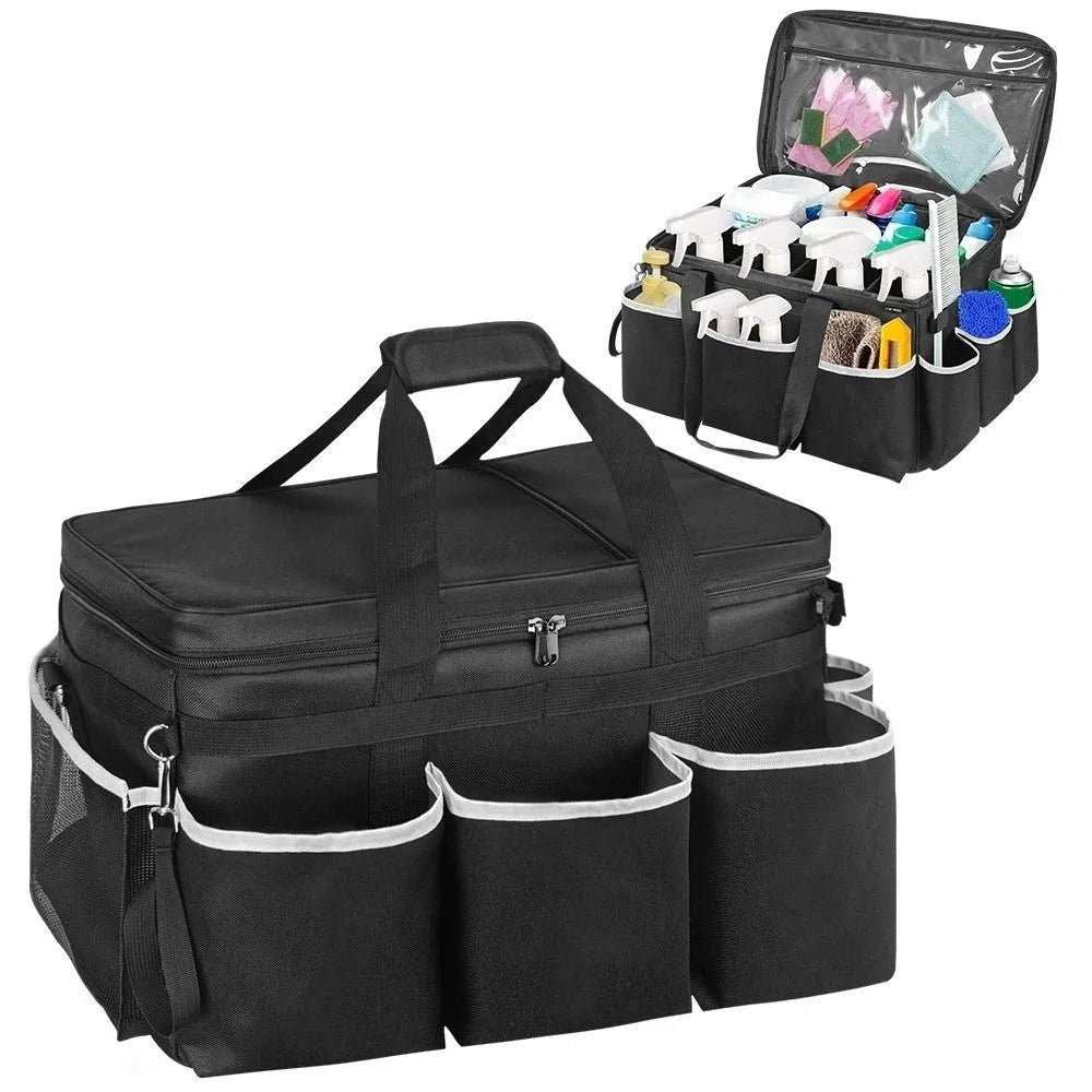 Sac organisateur lavage auto à bandoulière – 50 cm | Les Secrets de Léa