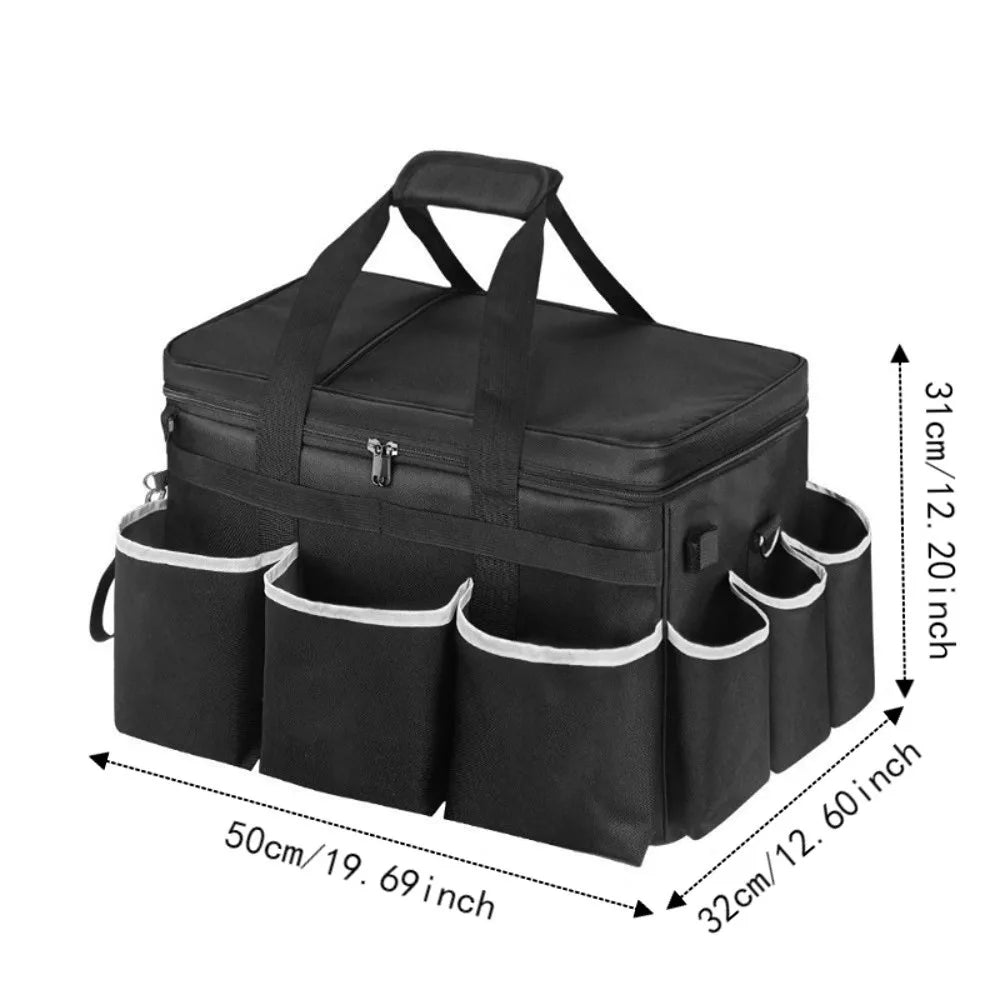 Sac organisateur lavage auto à bandoulière – 50 cm – vue 6 | Les Secrets de Léa