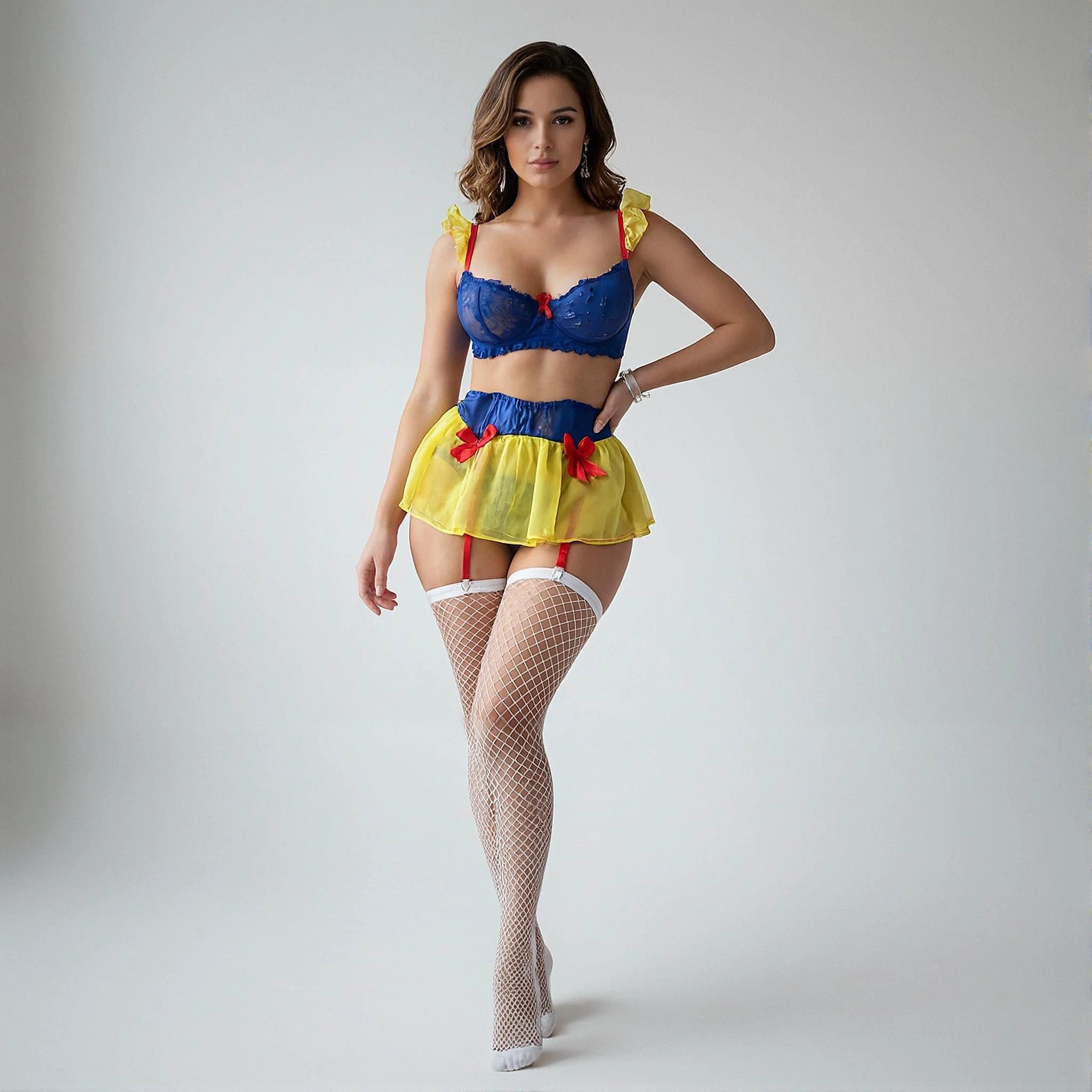 Les Secrets de Léa – Ensemble lingerie dentelle enchantée – Blanche - LSDLBoutique