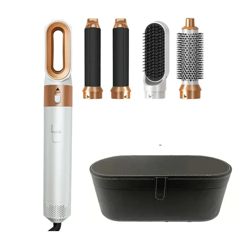 Sèche-cheveux 5 en 1 – Brosse et boucleur à air chaud – vue 9 | Les Secrets de Léa
