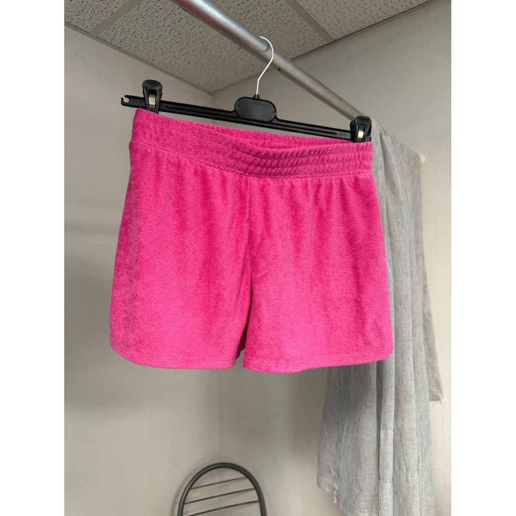 Short éponge rose fuchsia – Taille élastique – vue 2