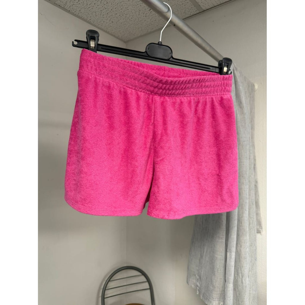 Short éponge rose fuchsia – Taille élastique – vue 4