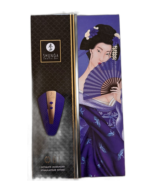 Stimulateur intime Obi violet – Shunga, vue 2