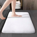 Tapis de bain absorbant en velours – Mousse à mémoire – vue 7 | Les Secrets de Léa