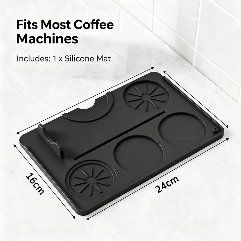 Tapis de tassage espresso en silicone – 24 × 16 cm – vue 5 | Les Secrets de Léa