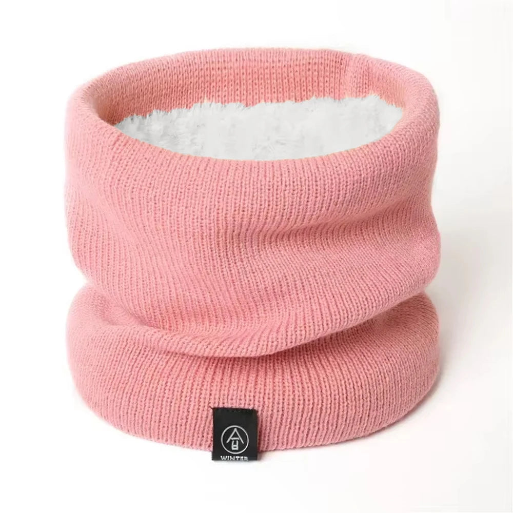 Tour de cou tricoté doublé peluche – 5 coloris – vue 11 | Les Secrets de Léa