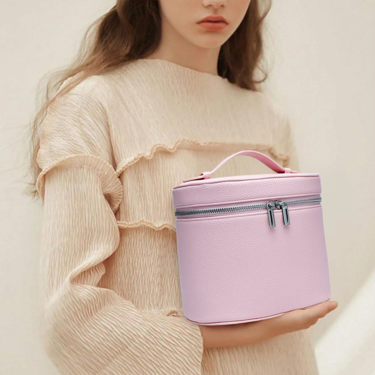 Trousse de rangement rigide – Onze coloris – vue 8 | Les Secrets de Léa