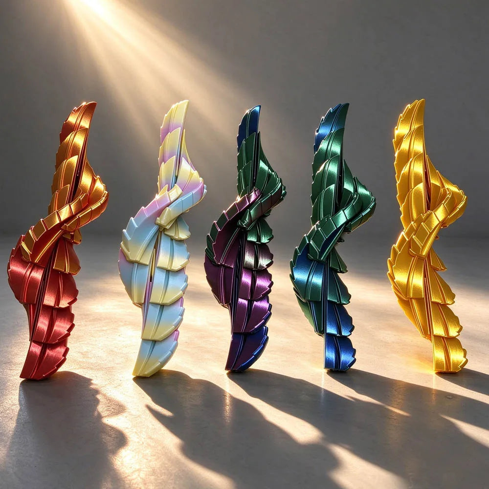 Œuf de dragon articulé imprimé en 3D – Anti-stress – vue 3 | Les Secrets de Léa