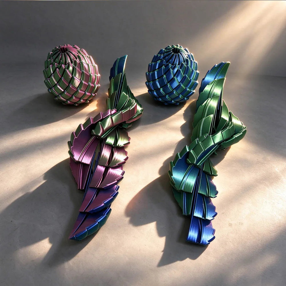 Œuf de dragon articulé imprimé en 3D – Anti-stress – vue 5 | Les Secrets de Léa