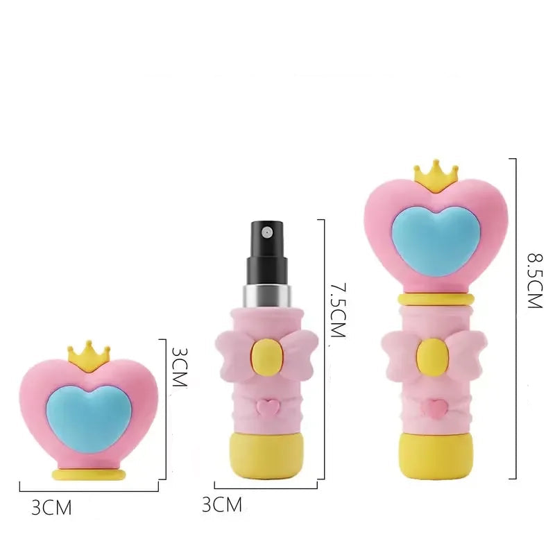Vaporisateur rechargeable – Forme de cœur – vue 4 | Les Secrets de Léa